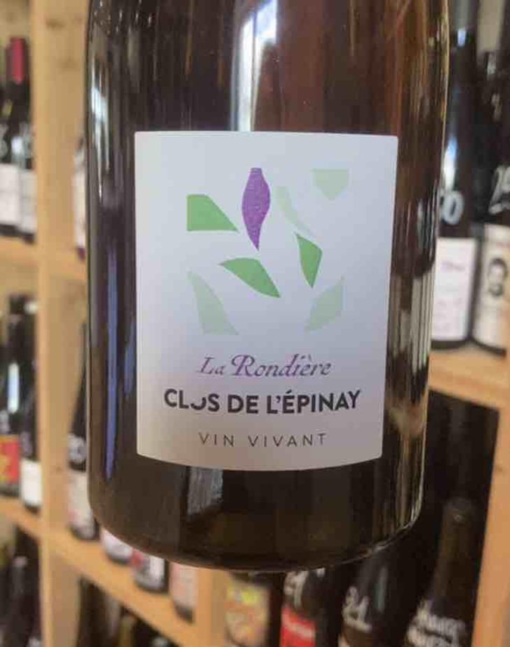 La Rondière - Domaine Clos de l’Epinay - Antoine Labrosse et Henri Bruneau -2023