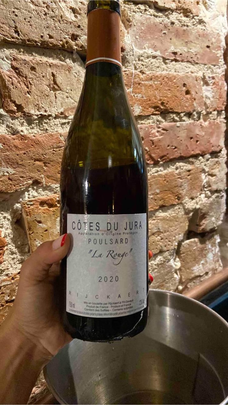 La Rouge - Vins Rijckaert - Florent Rouve -2020