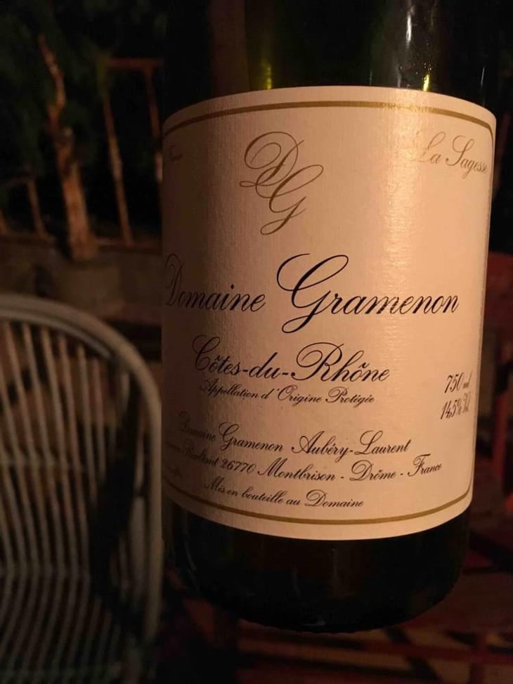 La Sagesse - Domaine Gramenon - Michèle Aubéry-Laurent & Maxime-Francois Laurent 