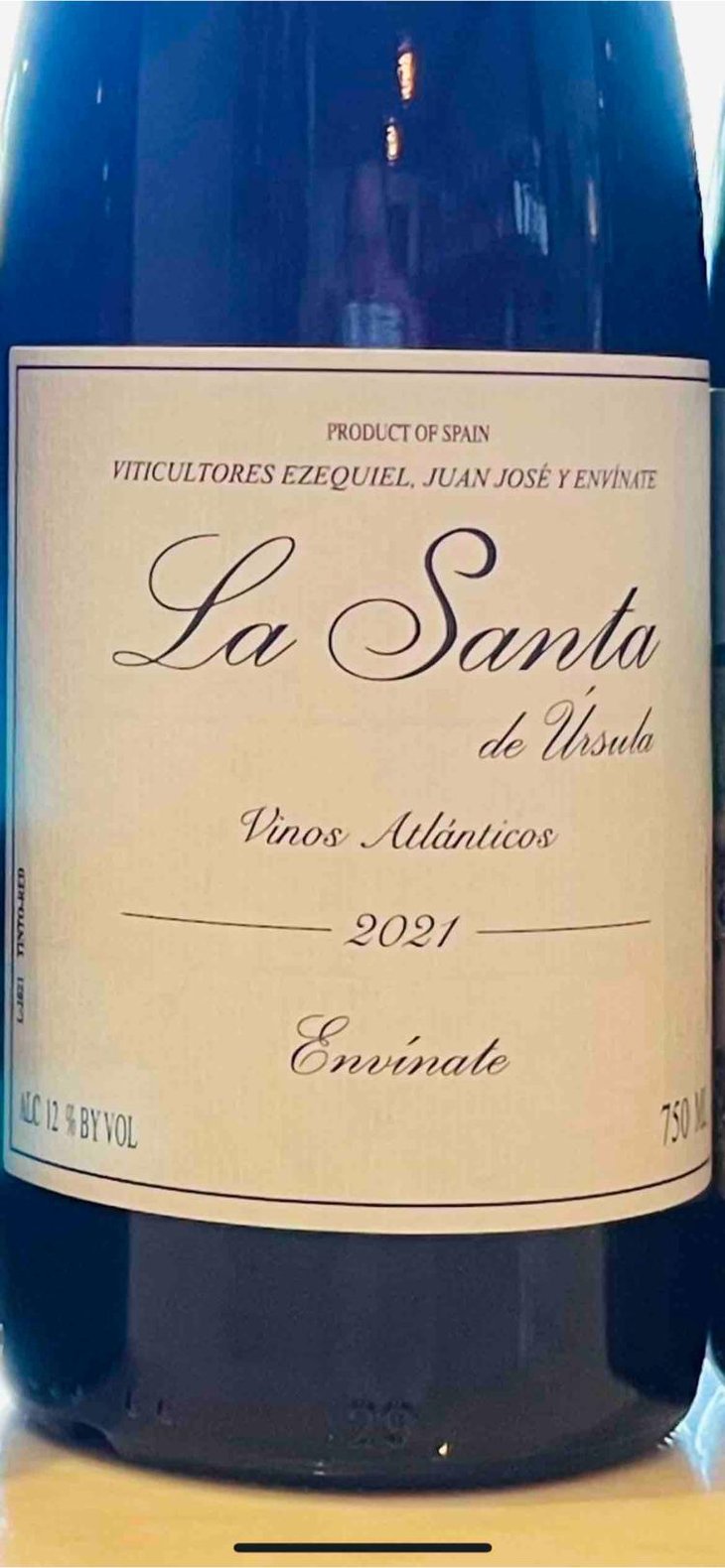 La Santa De Ursula - Envínate - Roberto Santana, Alfonso Torrente, Laura Ramos & José Martínez -2020