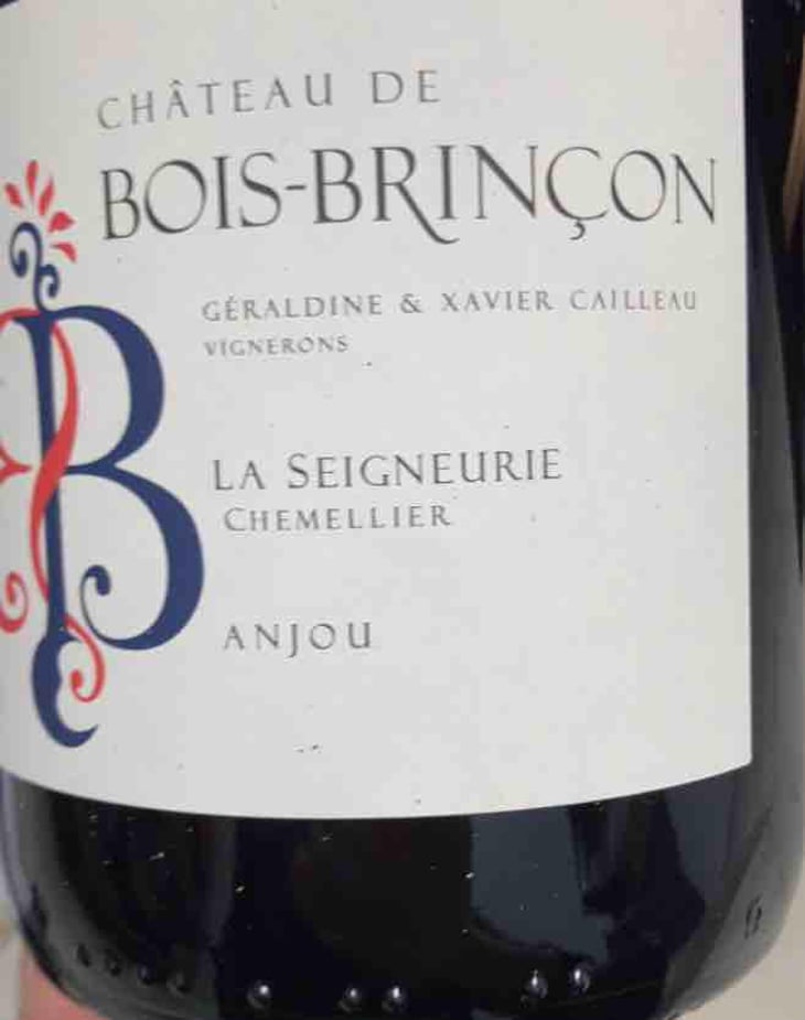 La Seigneurie Chemillier 2017 - Bois-Brinçon - Xavier & Géraldine Cailleau 