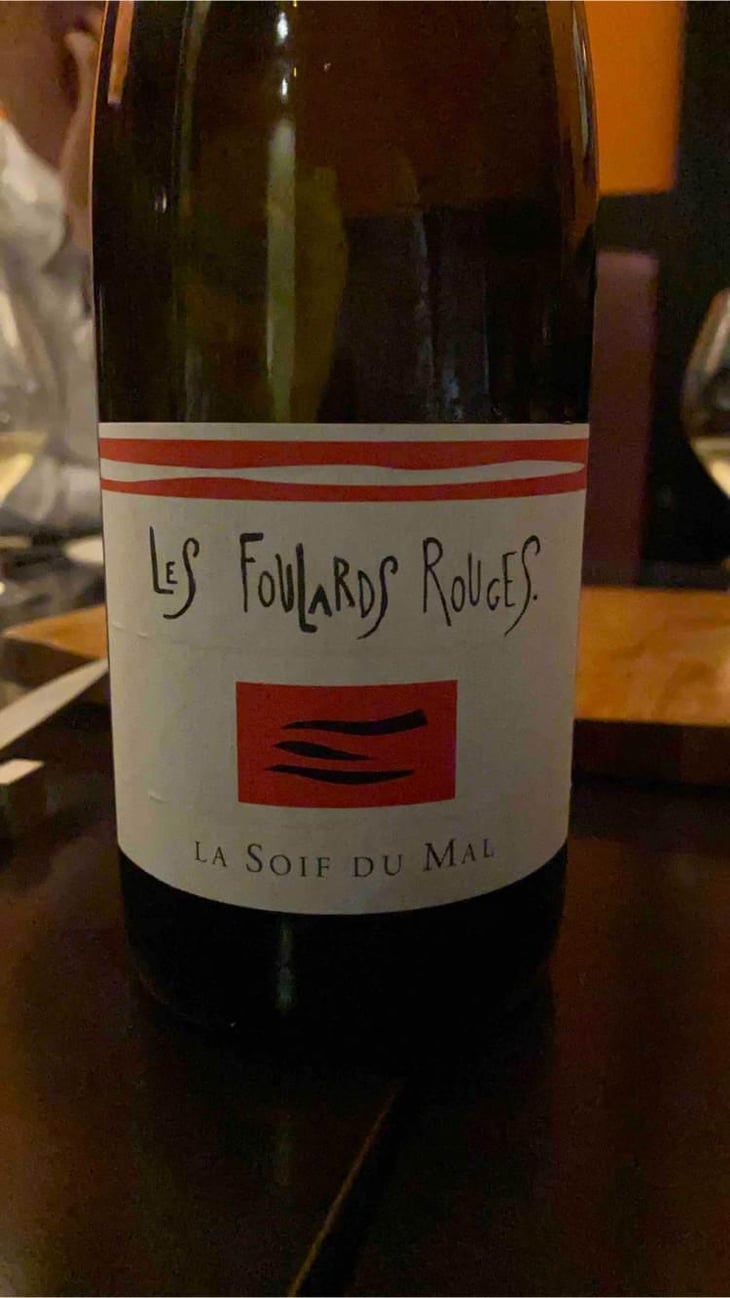 La Soif du Mal (blanc) - Les Foulards Rouges - Jean-Francois Nicq 