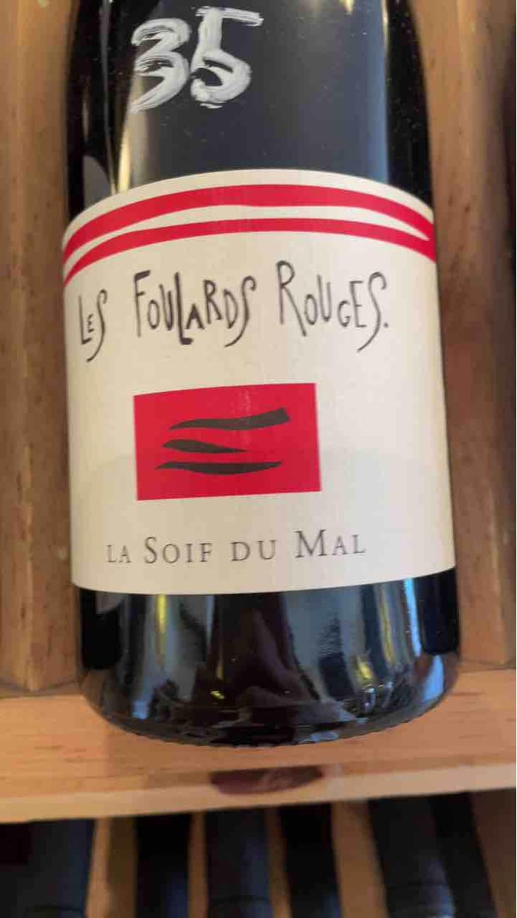 La Soif du Mal (blanc) - Les Foulards Rouges - Jean-Francois Nicq 