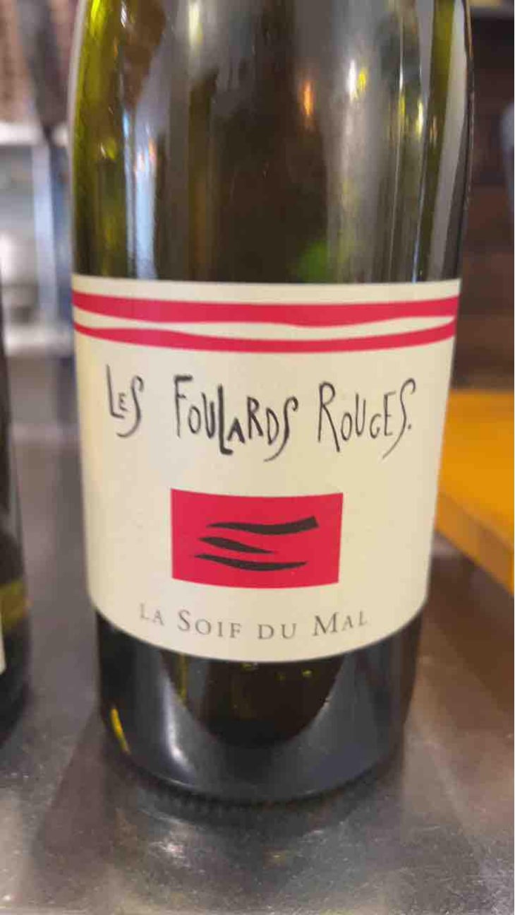 La Soif du Mal (blanc) - Les Foulards Rouges - Jean-Francois Nicq 