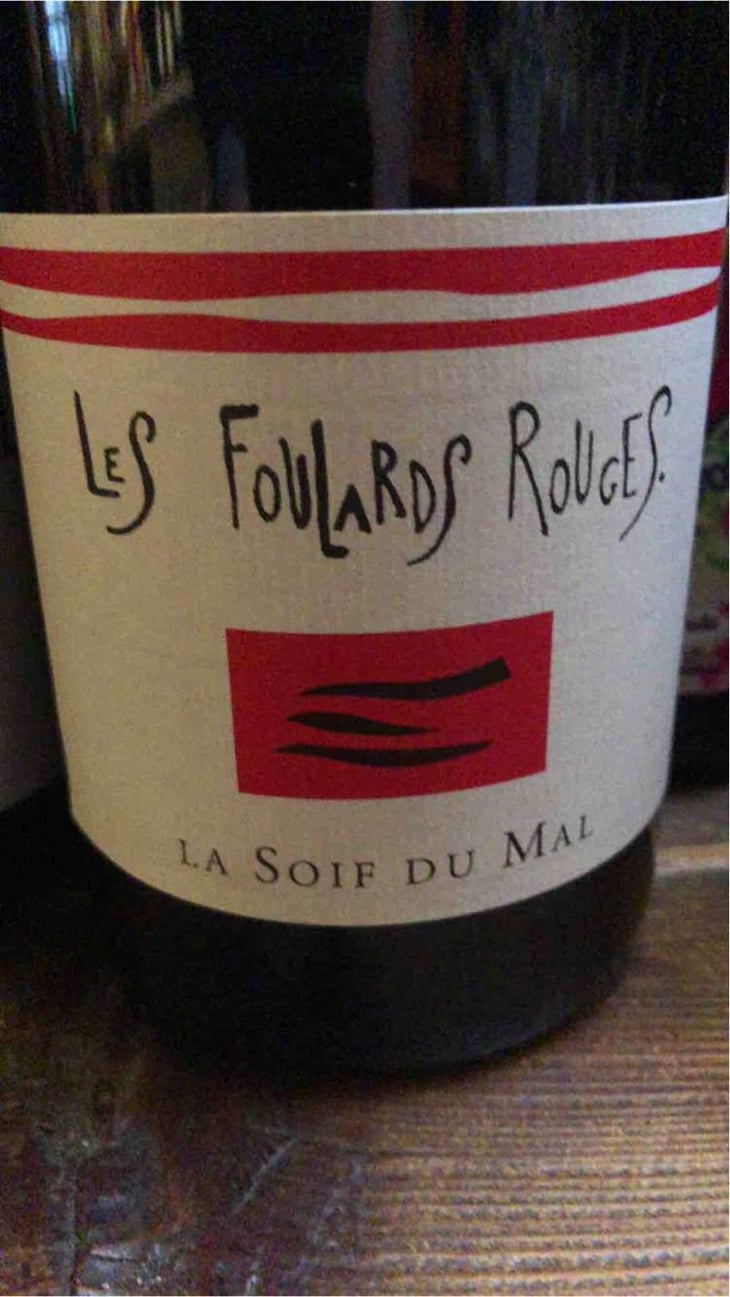 La Soif du Mal (rouge) - Les Foulards Rouges - Jean-Francois Nicq 