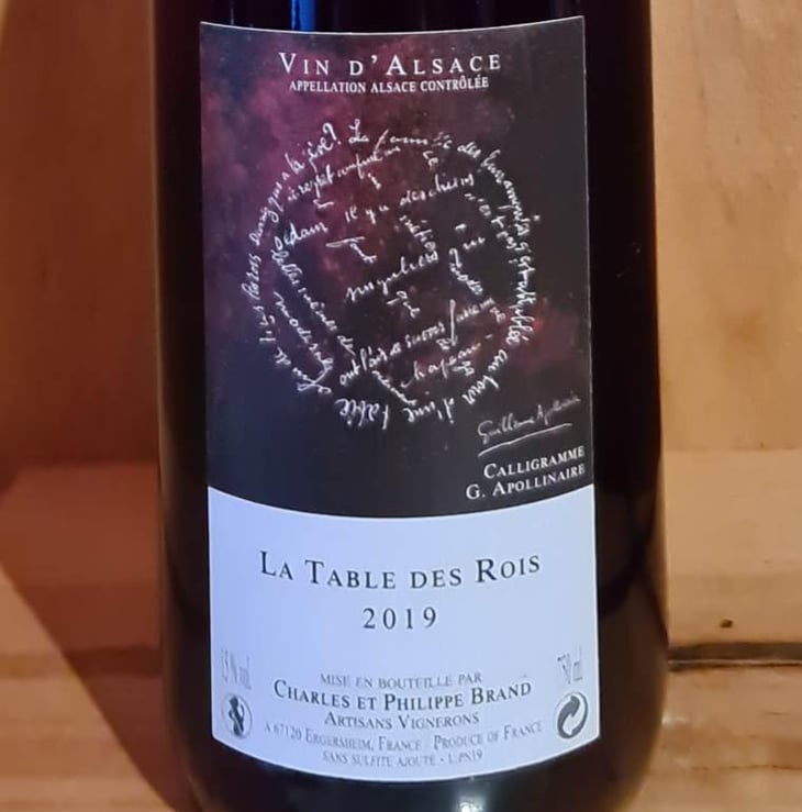 La Table des Rois - Domaine Brand & Fils - Philippe Brand 