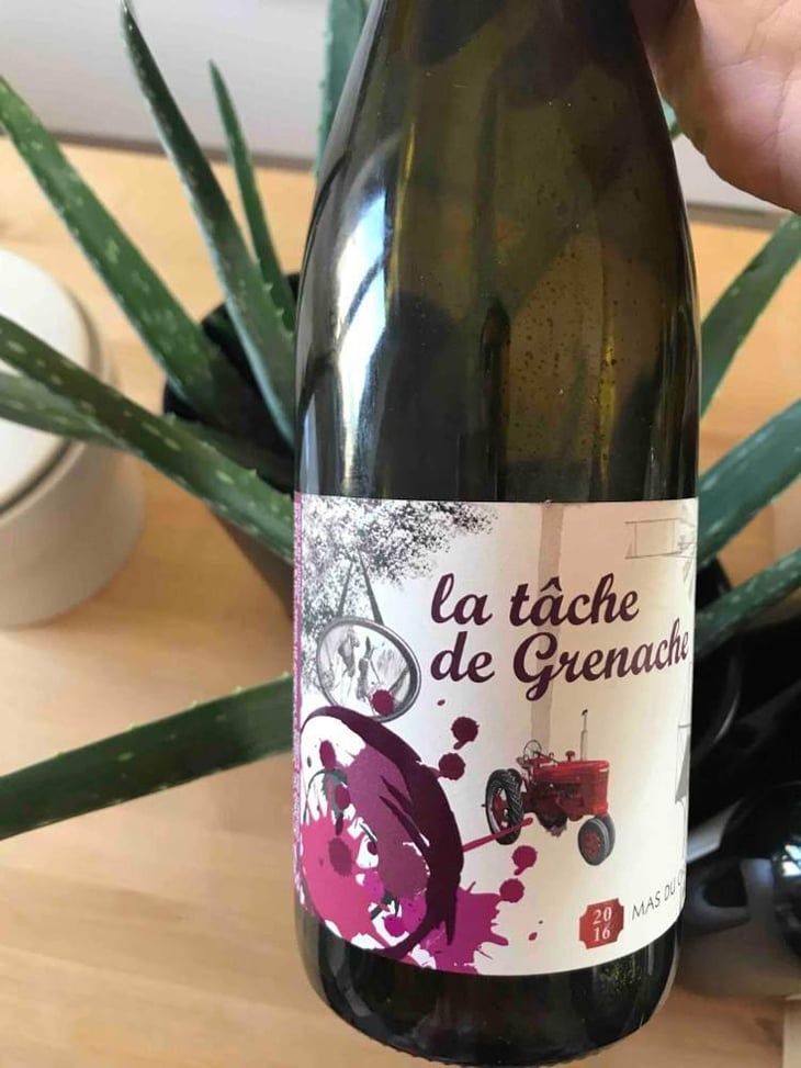 La Tâche De Grenache - Mas du Chêne - Emmanuelle Delon & Luc Vignal 