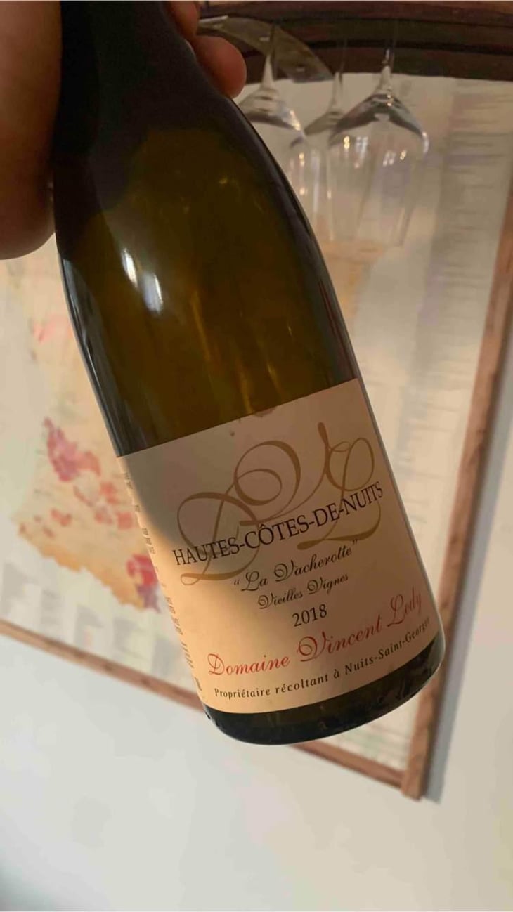 La Vacherotte - Vincent Ledy - Domaine Vincent Ledy -2018