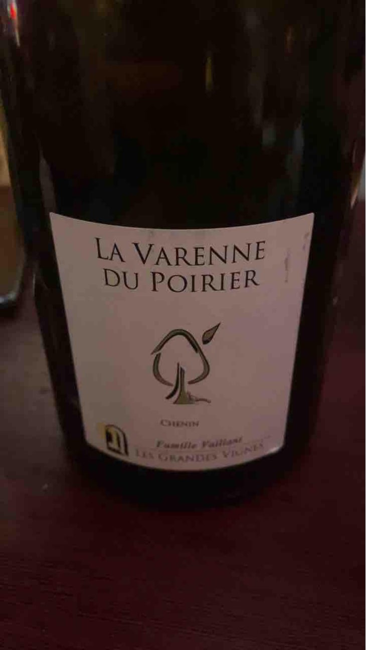 La Varenne Du Poirier - Les Grandes Vignes - Laurence, Dominique & Jean-François Vaillant 