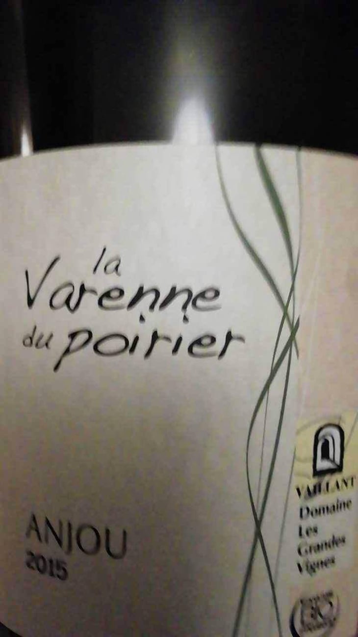 La Varenne Du Poirier - Les Grandes Vignes - Laurence, Dominique & Jean-François Vaillant 