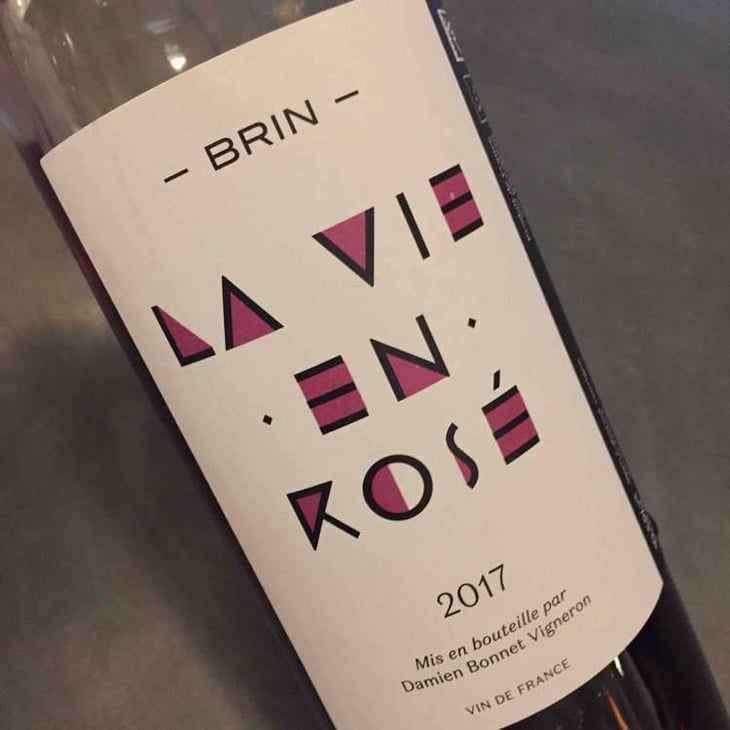 La Vie En Rose - Domaine de Brin - Damien Bonnet 