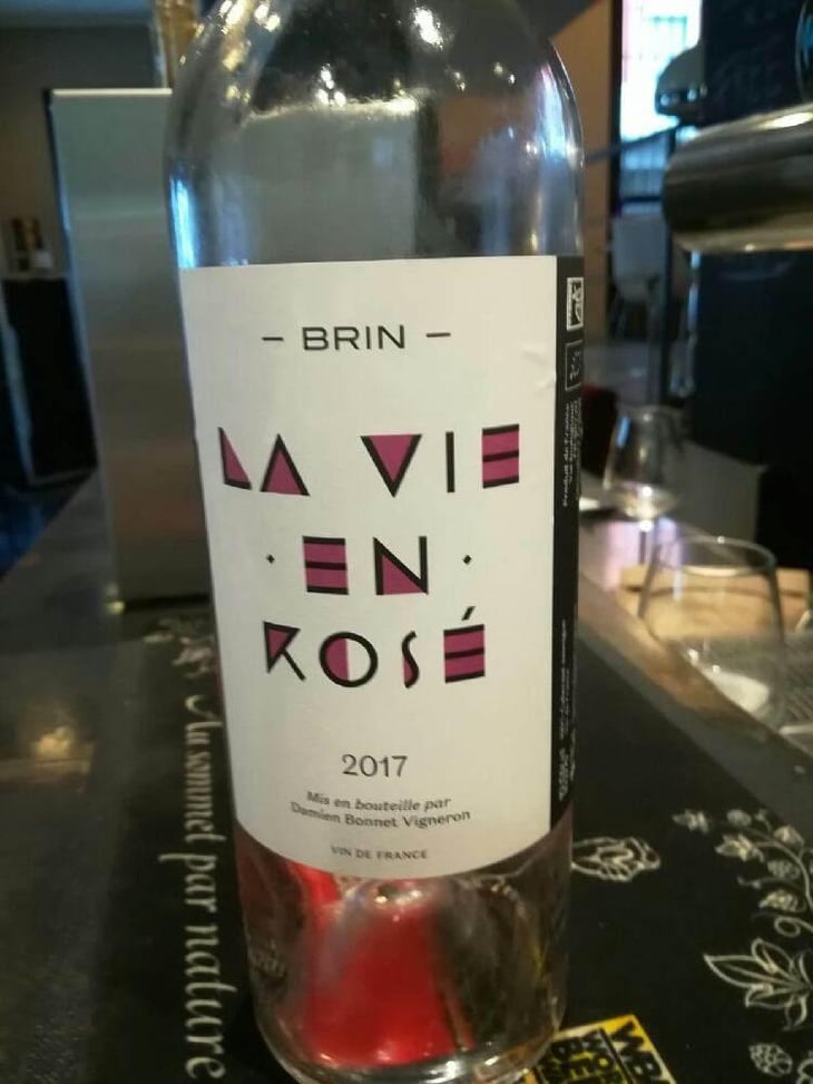 La Vie En Rose - Domaine de Brin - Damien Bonnet 