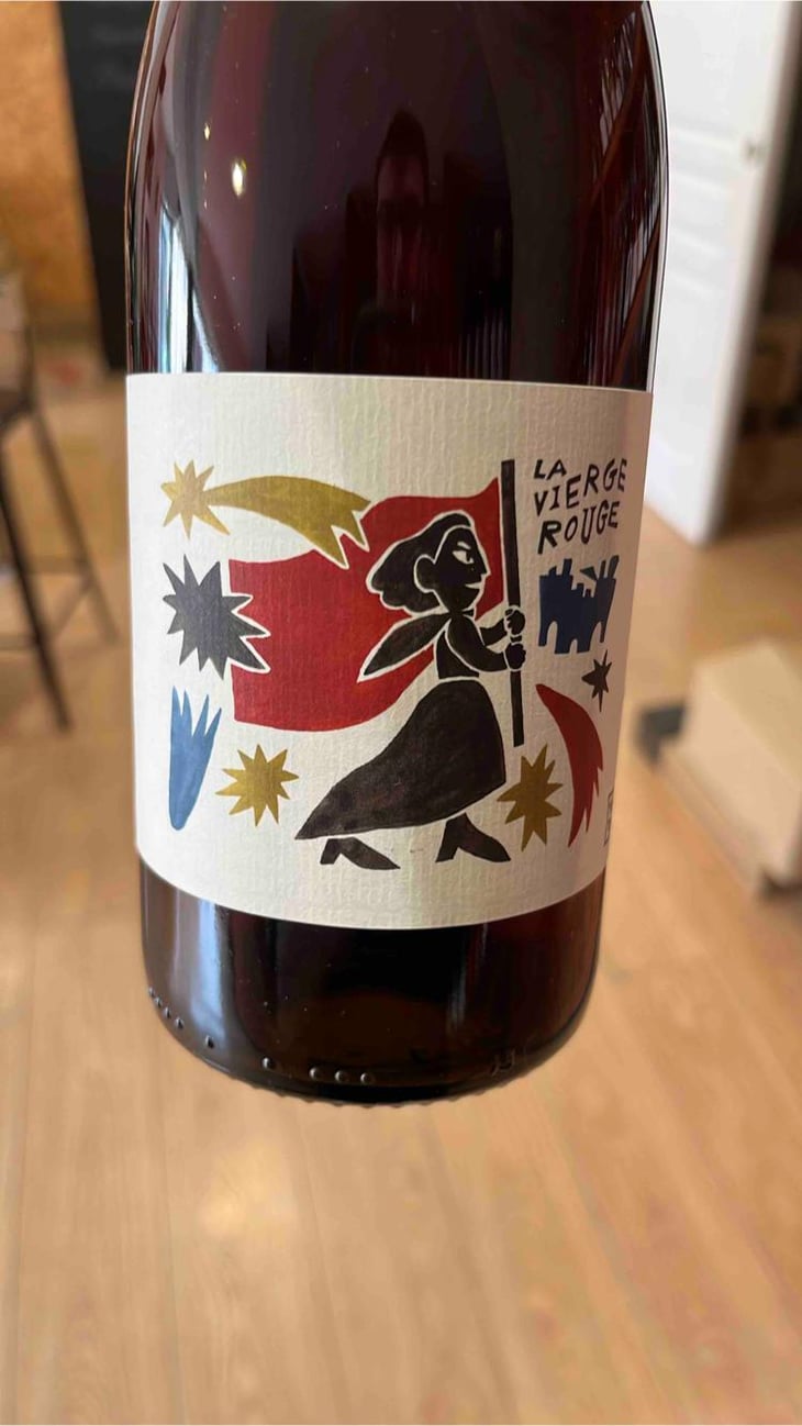 La Vierge Rouge - Domaine Yoyo - Laurence Manya Krief 