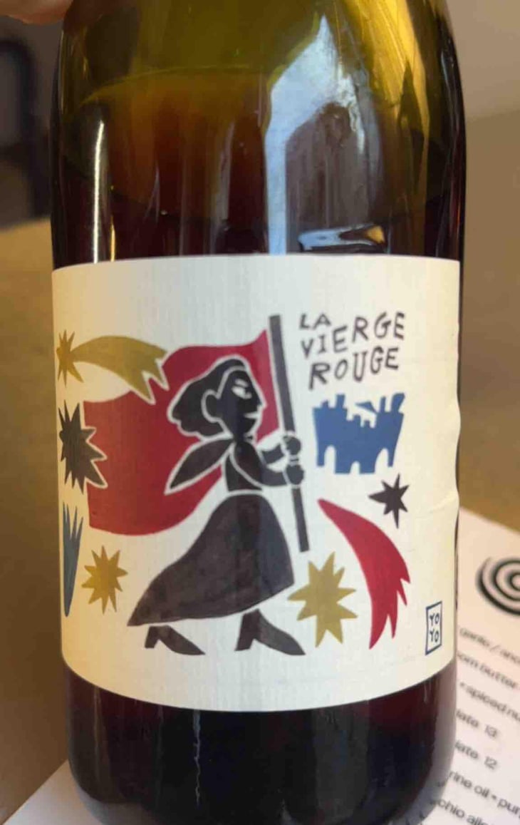 La Vierge Rouge - Domaine Yoyo - Laurence Manya Krief 