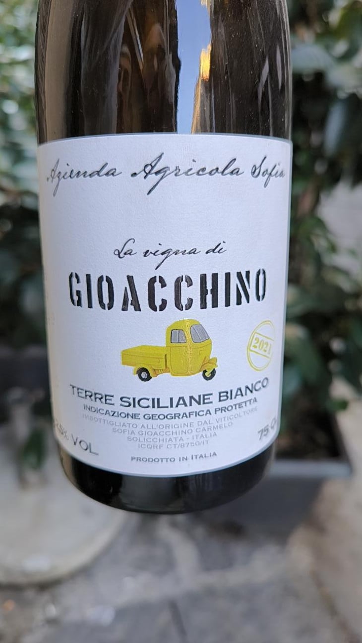 La Vigna di Gioacchino Bianco - Azienda Agricola Sofia - Carmelo & Valentina Sofia 