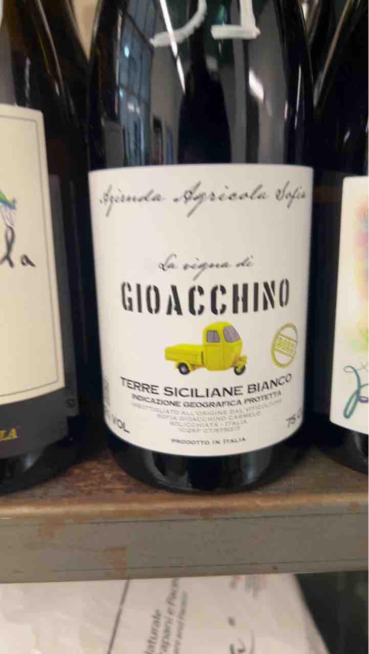 La Vigna di Gioacchino Bianco - Azienda Agricola Sofia - Carmelo & Valentina Sofia 