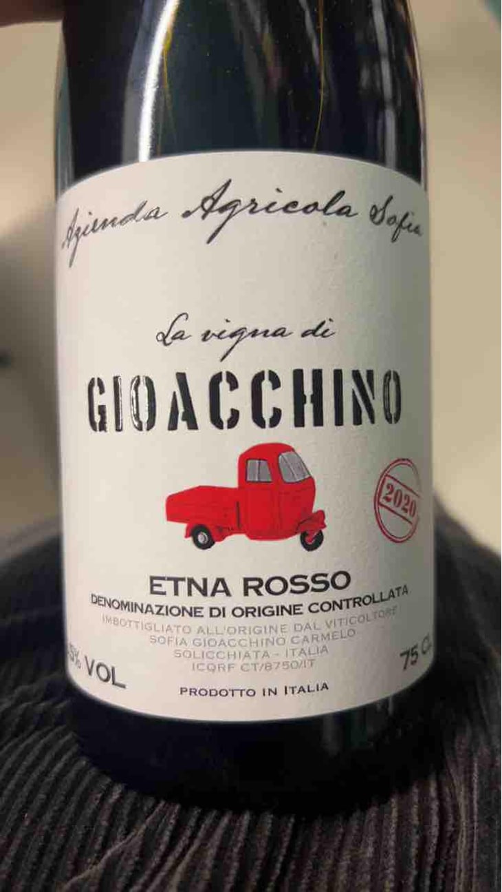 La Vigna Di Gioacchino Rosso - Azienda Agricola Sofia - Carmelo & Valentina Sofia 