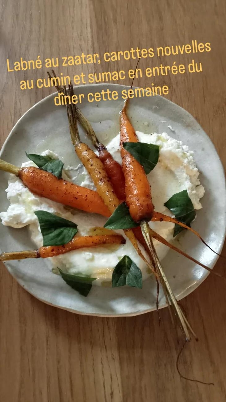 Labné Au Zaatar Et Carottes Nouvelles - Ooli Restaurant - 657953