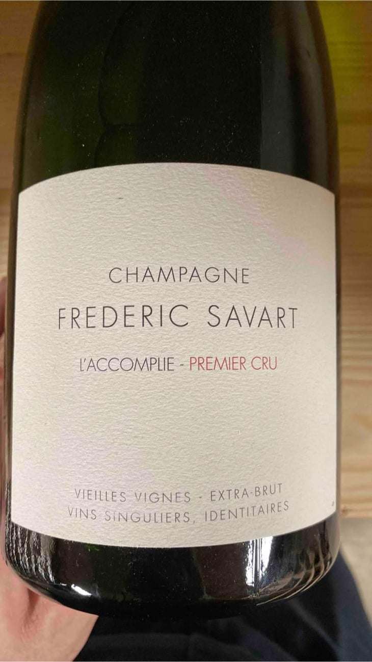L'Accomplie - Champagne Savart - Frederic Savart 