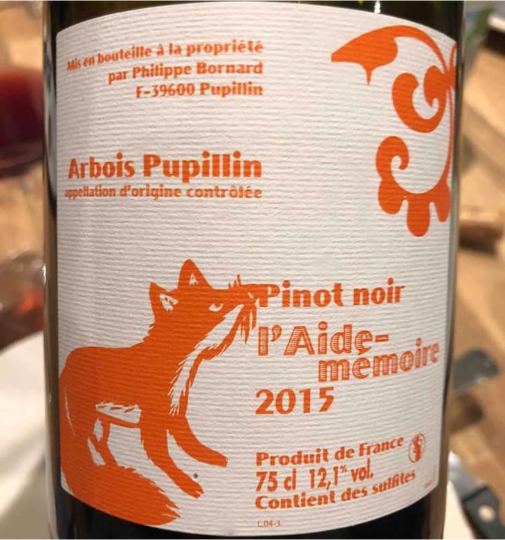 L'Aide-Mémoire - Domaine Bornard - Tony Bornard 
