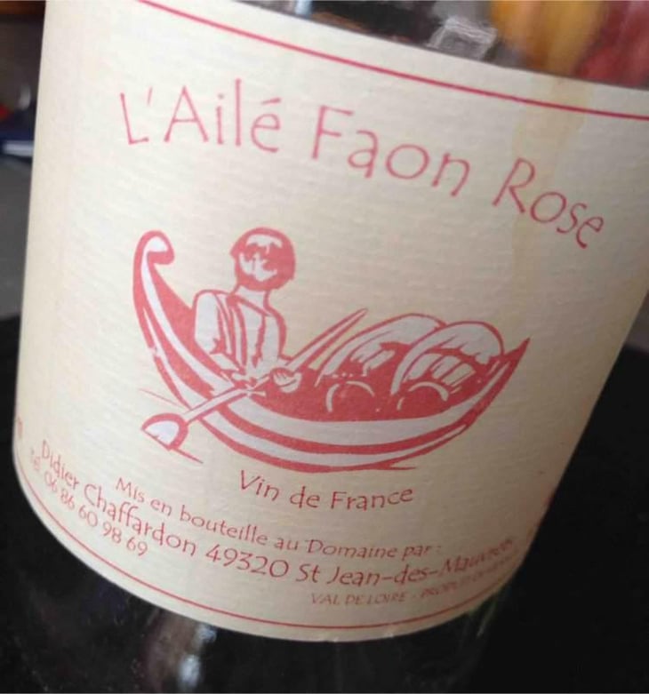 L'Ailé Faon Rosé - Didier Chaffardon - Didier Chaffardon 