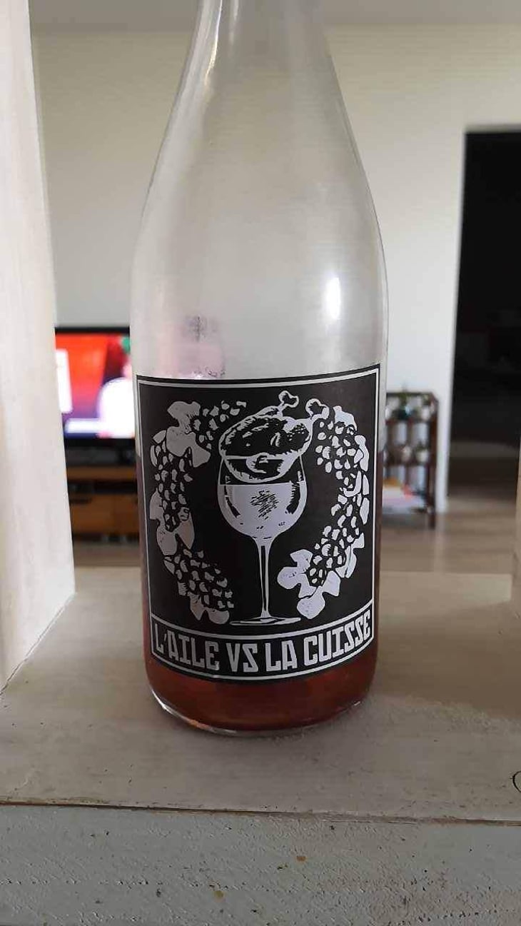 L'aile vs la cuisse, Cabernet Rosé - La Paonnerie - Marie Carroget 