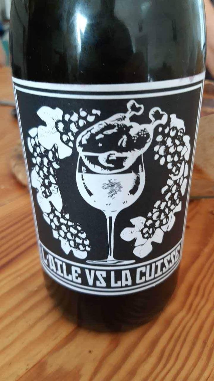 L'aile vs la cuisse Cabernet Rouge - La Paonnerie - Marie Carroget 