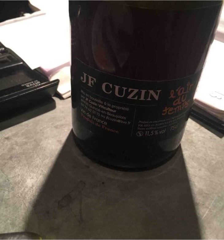 l'air du temps - Jean-François Cuzin - Jean-François Cuzin 