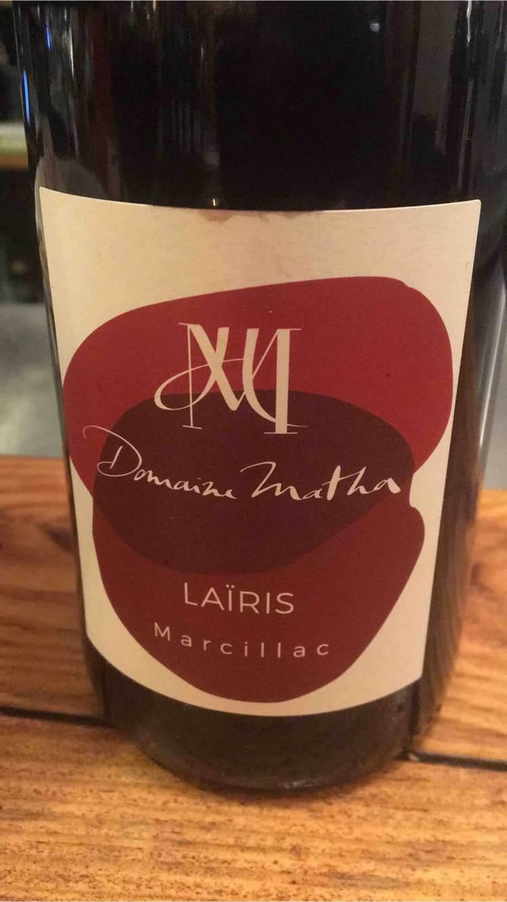 Laïris - Domaine Matha - Domaine Matha -2016