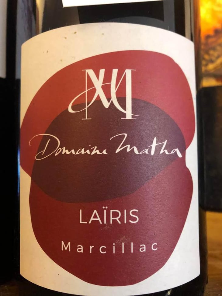 Laïris - Domaine Matha - Domaine Matha -2016