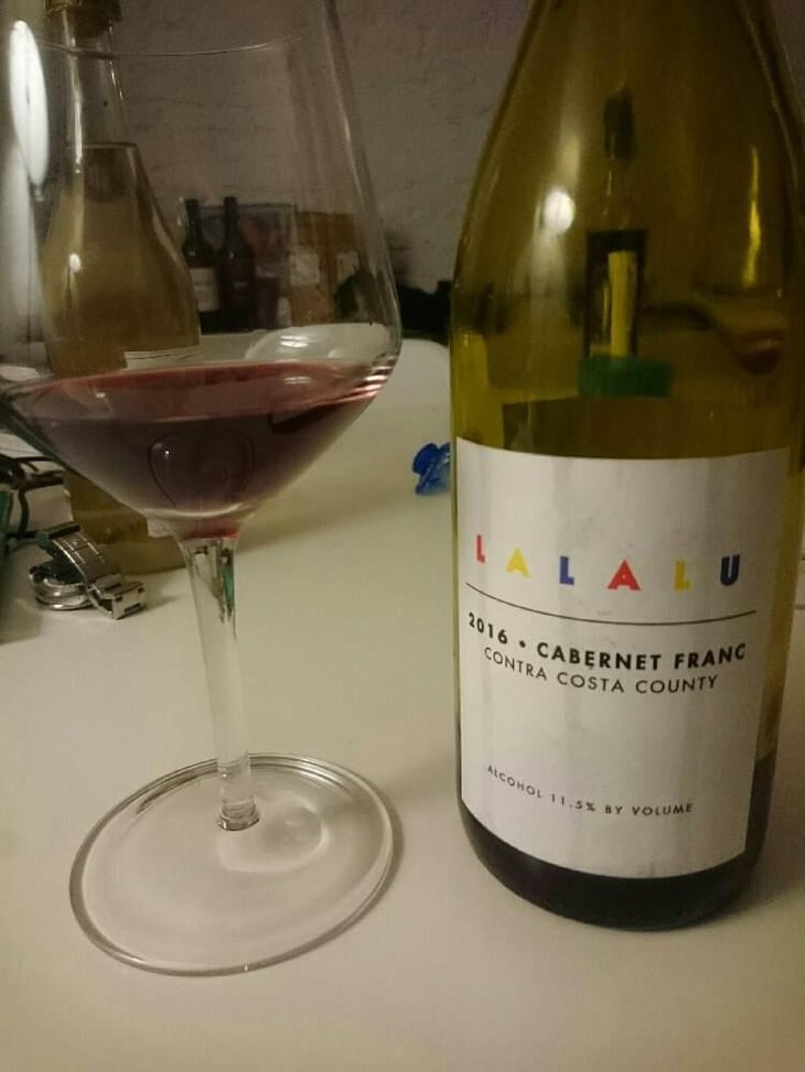 Lalalu Cabernet Franc - Inconnu Wine - Laura Brennan Bissell 