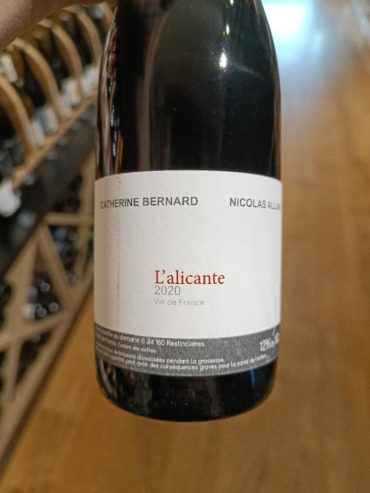 L'Alicante - Catherine Bernard - Catherine Bernard & Nicolas Allain 