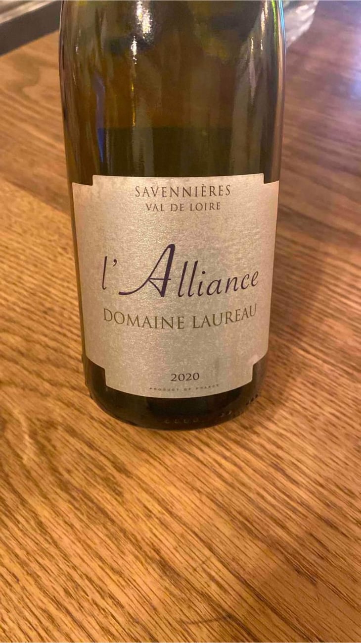 L’alliance - Domaine Laureau - Florence & Damien Laureau -2020