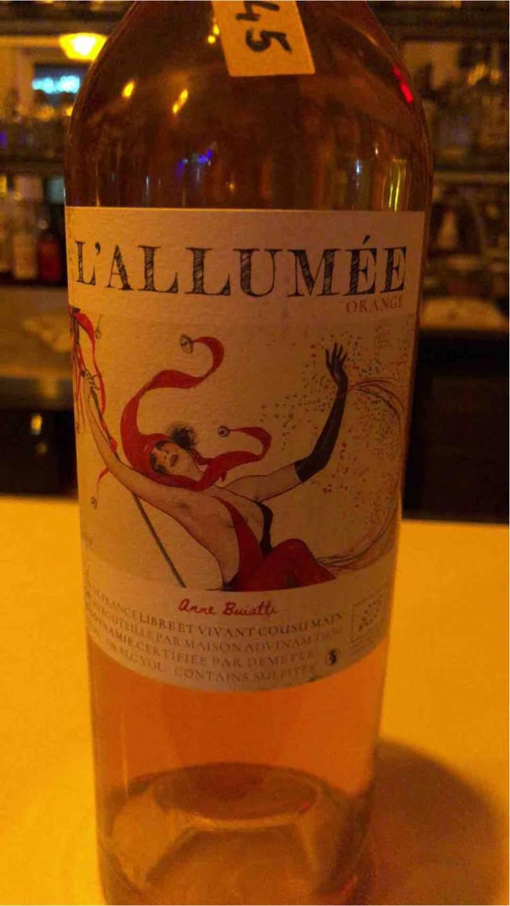 L'Allumée Orange - Maison Advinam - Anne Buiatti 