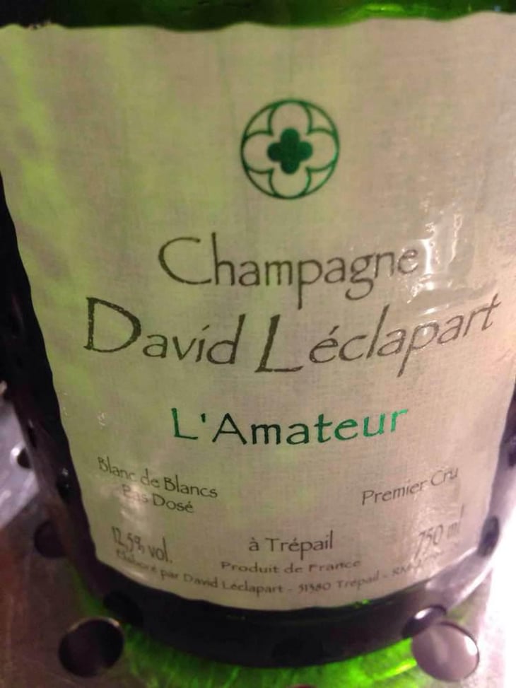 L'Amateur - Champagne David Léclapart - David Léclapart 