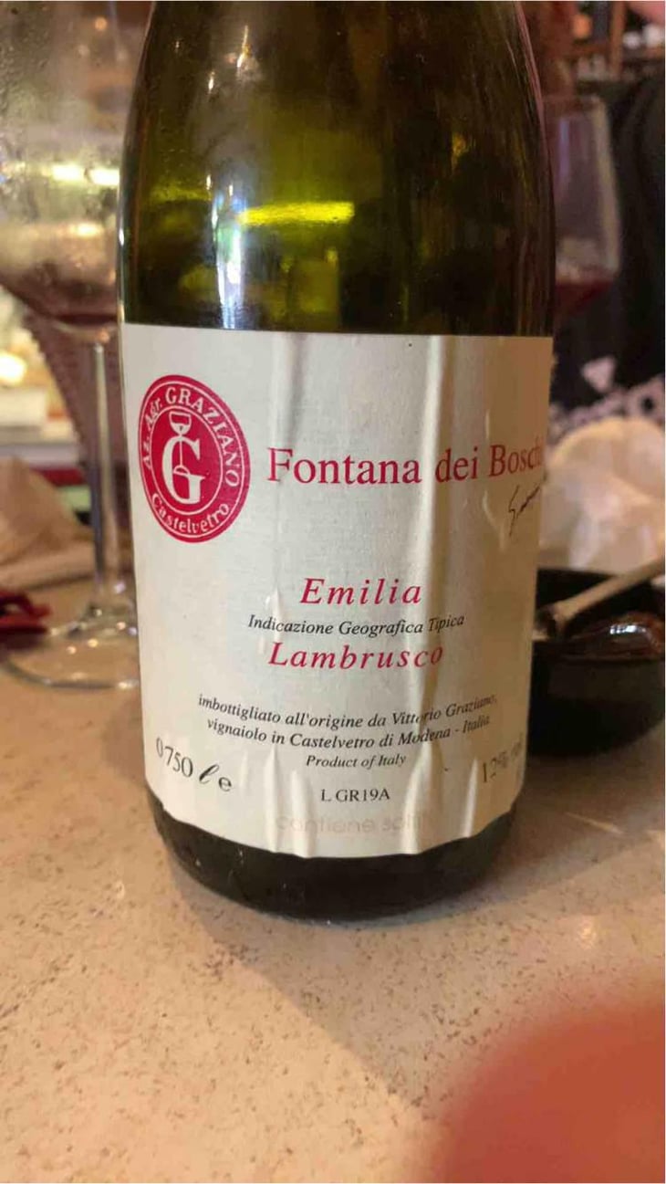 Lambrusco - Fontana dei Boschi - Vittorio Graziano 