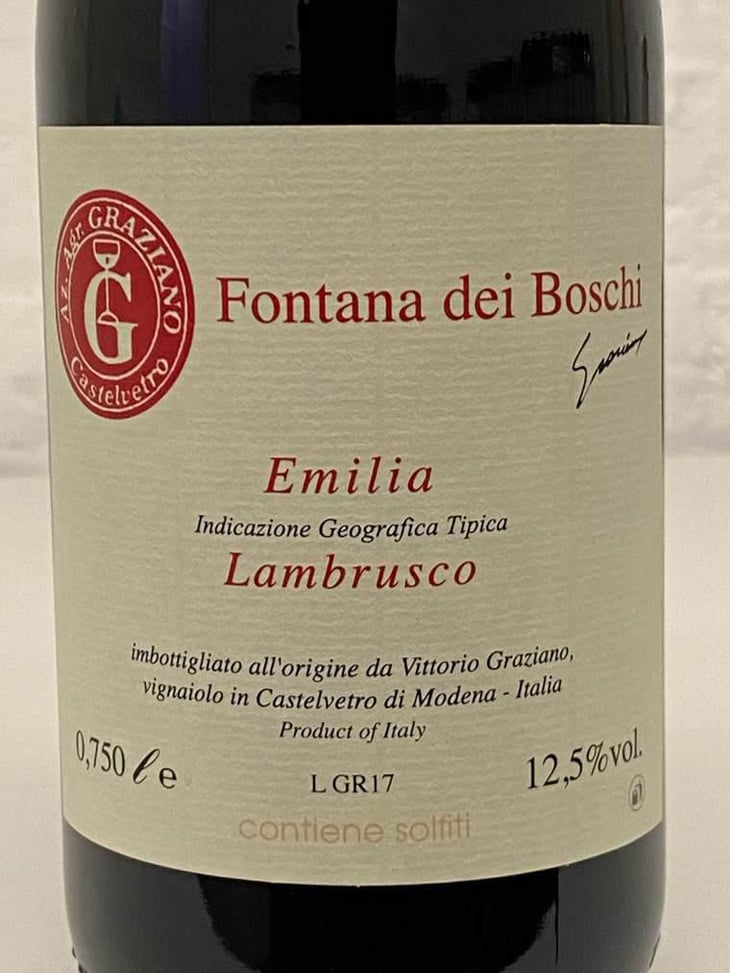 Lambrusco - Fontana dei Boschi - Vittorio Graziano 
