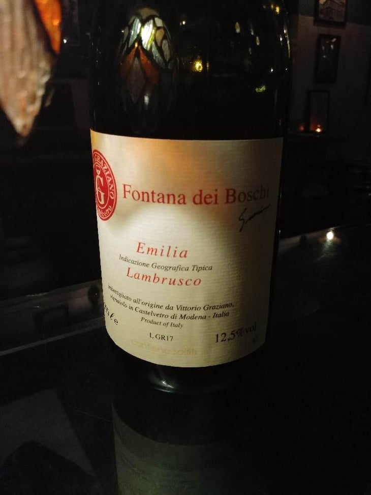 Lambrusco - Fontana dei Boschi - Vittorio Graziano 