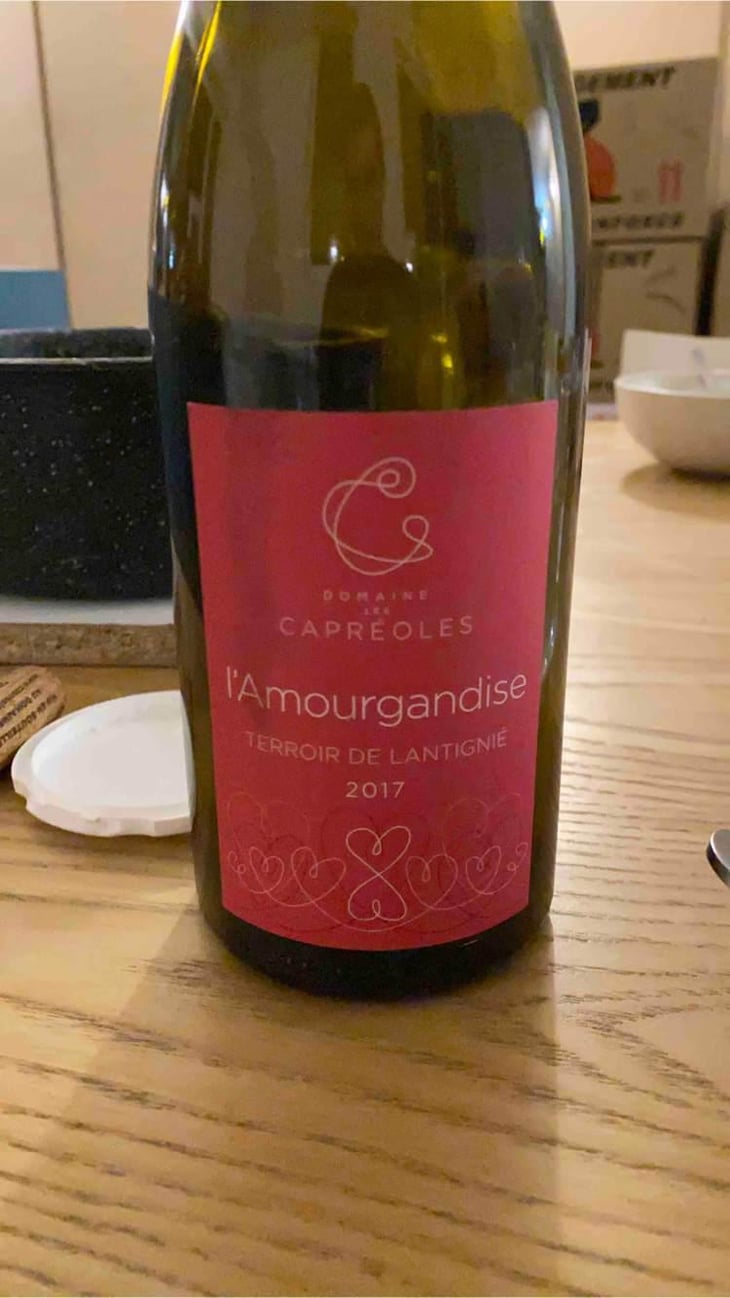 L’amourgandise - Domaine Des Capréoles - Cédric & Catherine Lecareux 