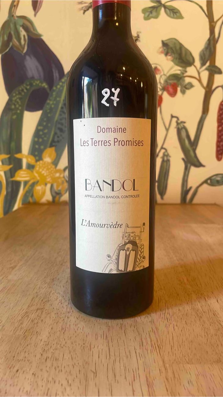 L'Amourvèdre - Les Terres Promises - Jean-Christophe Comor 