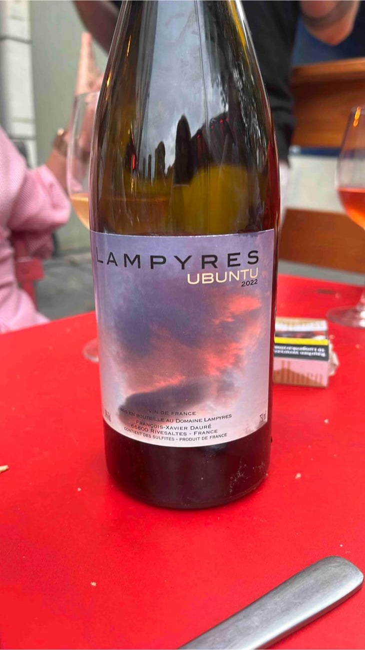 Lampyres ubunut - Domaine Lampyres - François-Xavier Dauré -2022
