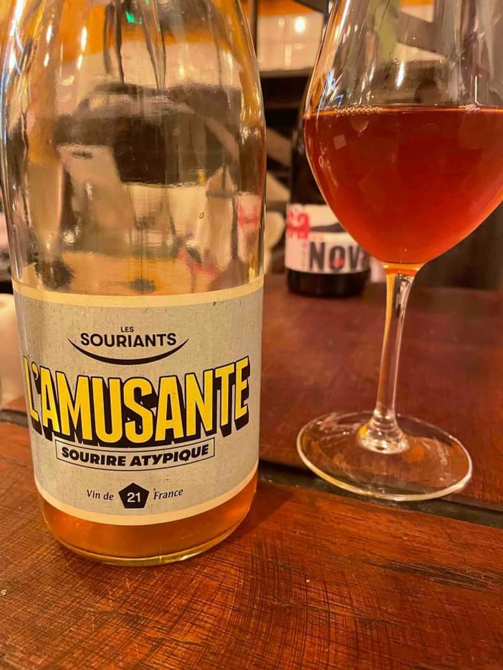 L'amusante - Domaine Les Souriants - Maxime Troncy & Damien Polosse 