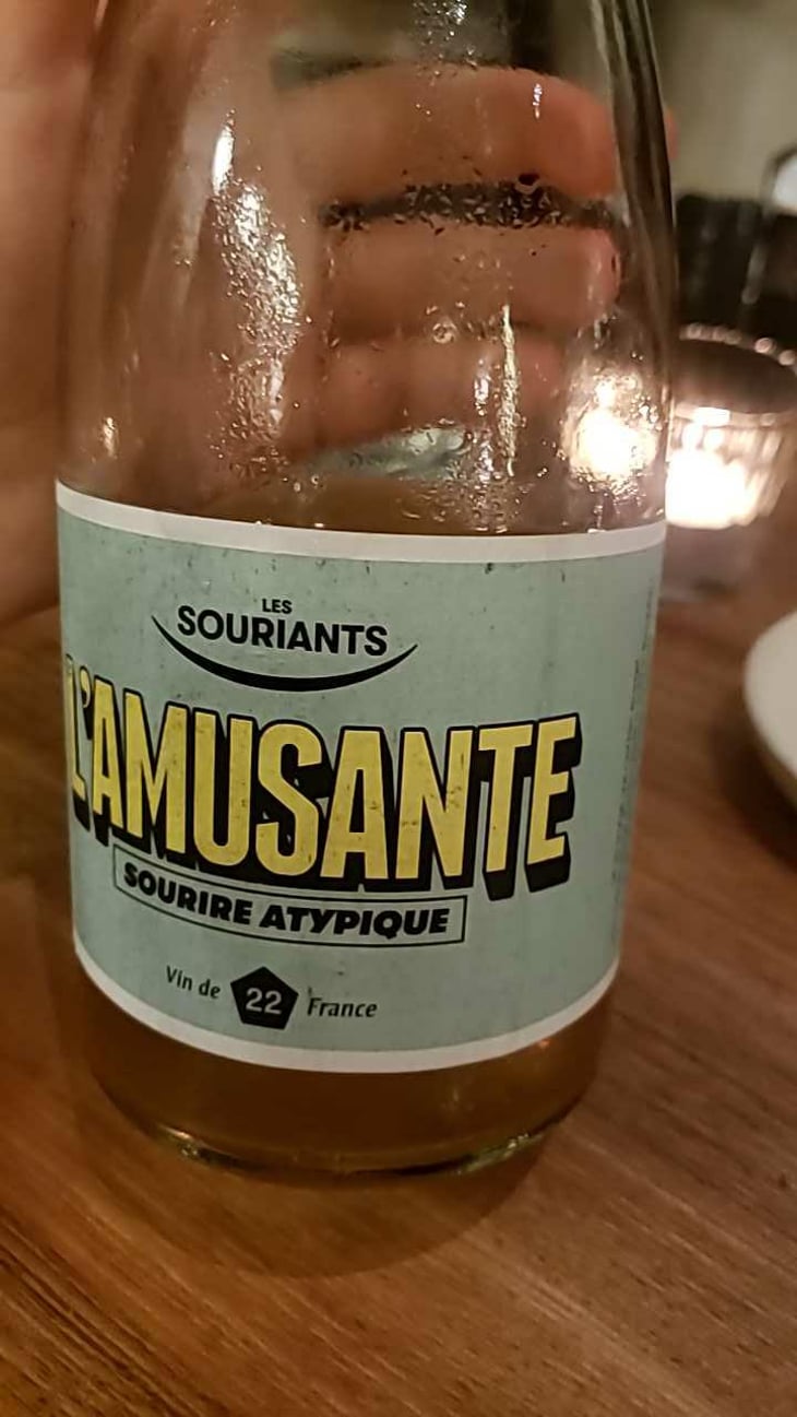 L'amusante - Domaine Les Souriants - Maxime Troncy & Damien Polosse 