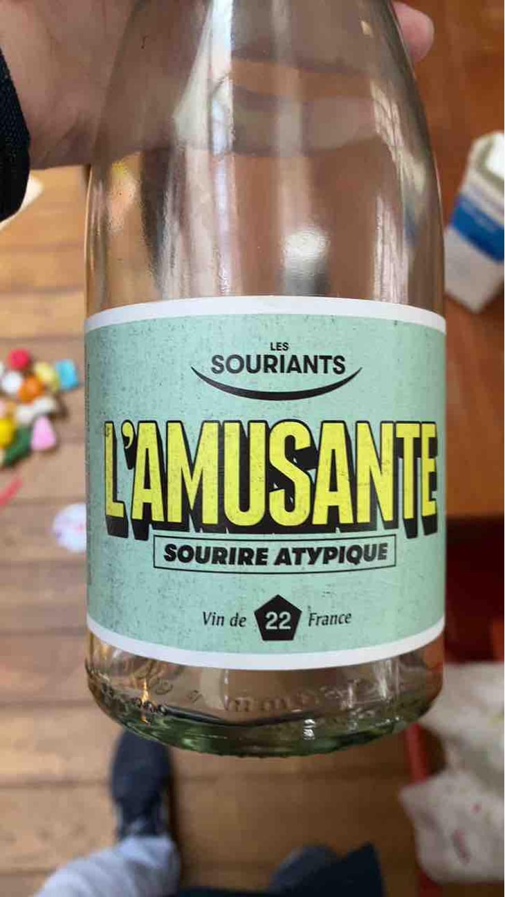 L'amusante - Domaine Les Souriants - Maxime Troncy & Damien Polosse 