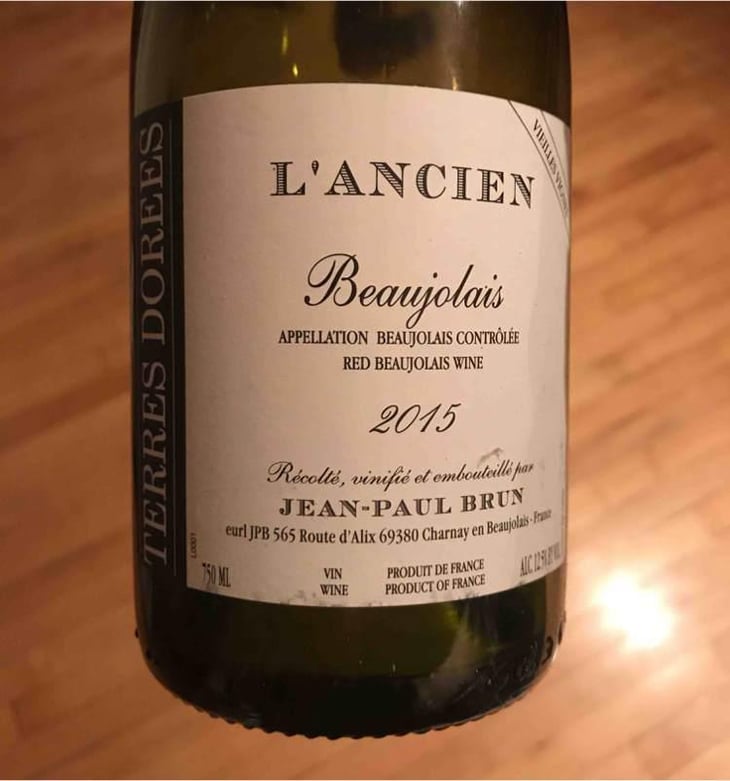 L'Ancien - Domaine des Terres Dorées - Jean-Paul Brun 