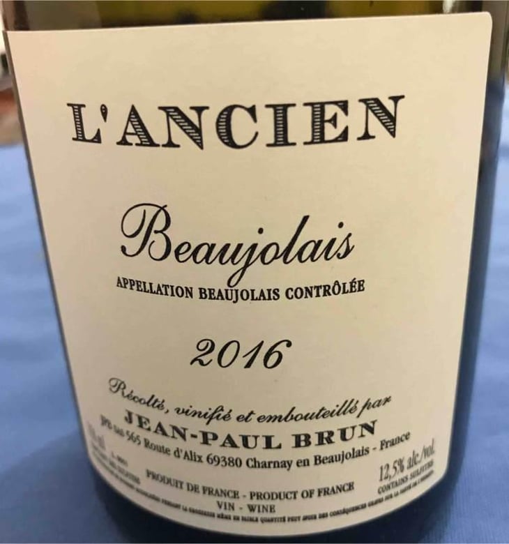 L'Ancien - Domaine des Terres Dorées - Jean-Paul Brun 
