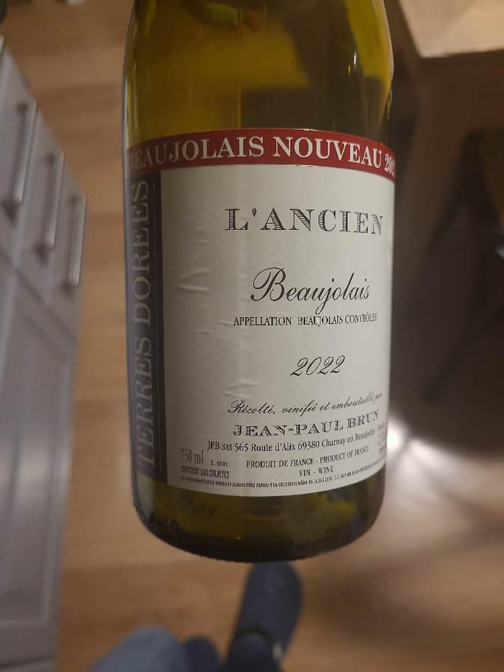 L'Ancien - Domaine des Terres Dorées - Jean-Paul Brun 