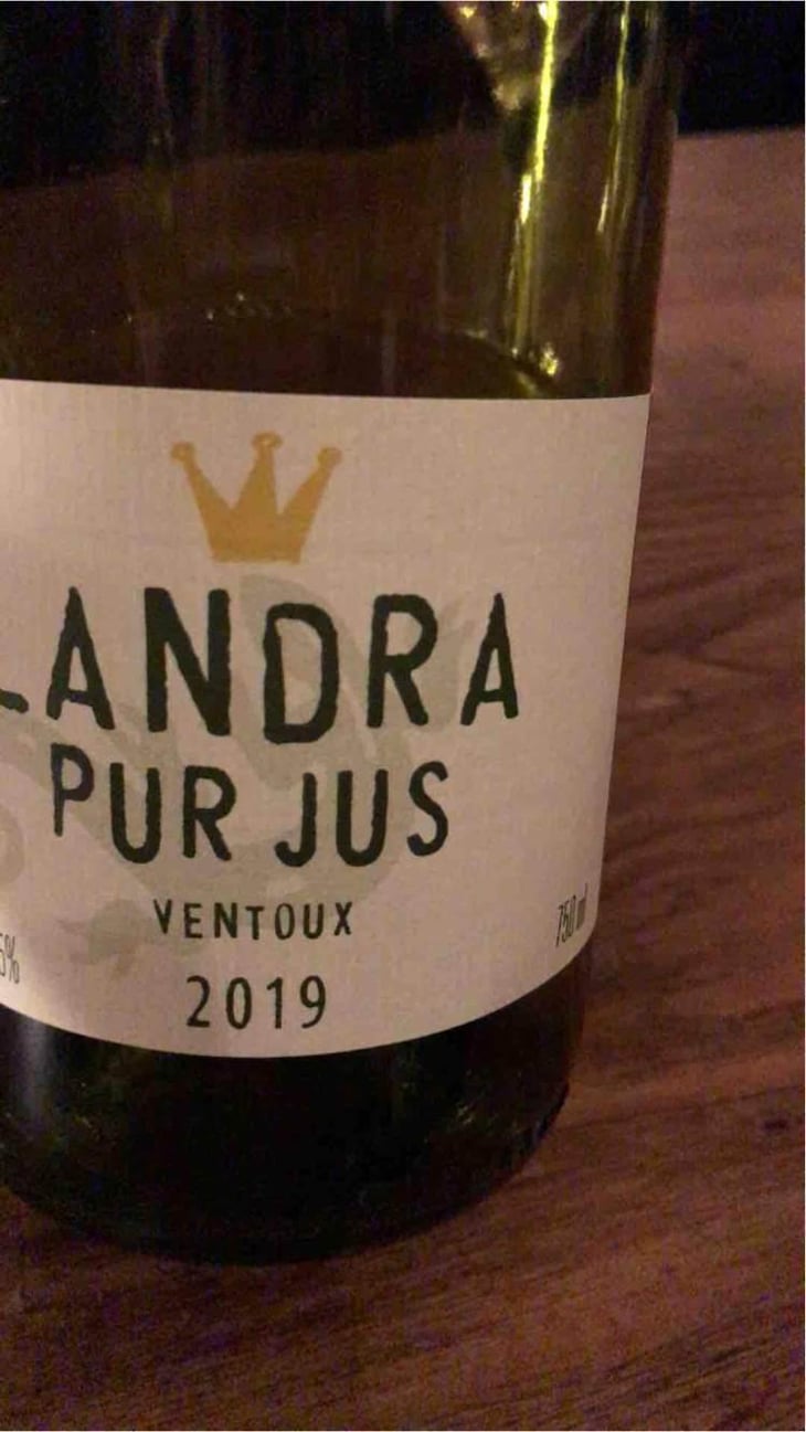 Landra Pur Jus (Blanc) - Château Landra - Cécile & Frédéric Renoux 