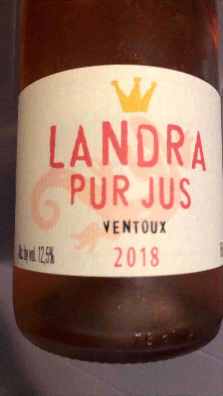 Landra Pur Jus (Rosé) - Château Landra - Cécile & Frédéric Renoux 