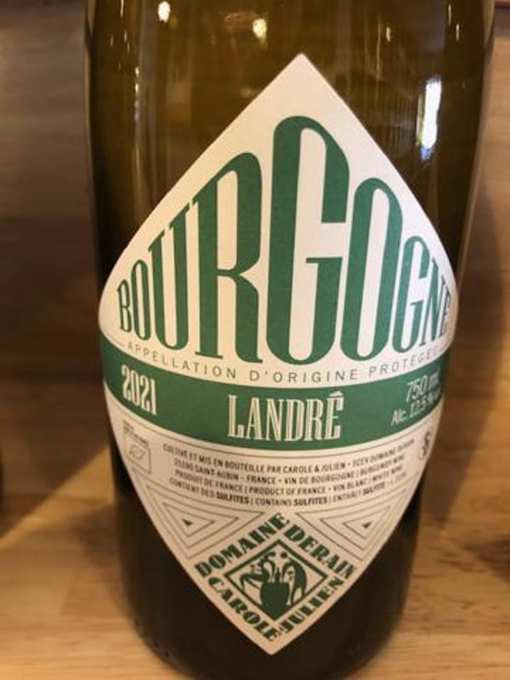 Landré - Domaine Derain - Julien Altaber & Carole Shwab, Domique Derain 